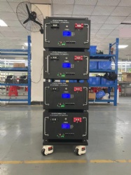Rack Stacked 51.2V 1200Ah 60kWh Energy Storage System Lithium iron Phosphate Battery LiFePO4