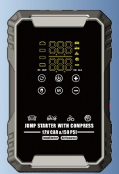 Car Jump Starter with Compressor 22200mWh/29600mWh