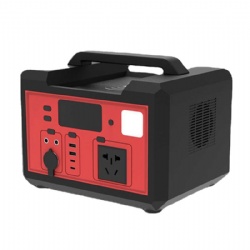 600W 19.2V 576Wh Outdoor Portable Energy Storage Power Station Pure Sine Wave AC 220V 110A DC 12V 24V Wireless-Fast Charging