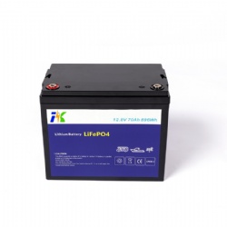 12V 12.8V 70Ah Deep Cycle Lithium LiFePO4 Lithium-ion Battery LiFePO4 Battery Perfect to Replace Lead-Acid Battery For Car znd UPS etc Rechargeable Lithium ion Battery Pack
