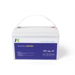 12V 12.8V 100Ah Rechargeable solar storage energy system waterproof lifepo4 lithium batteries with BMS for RV BOATS Golf Carts