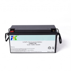 12V 12.8V 150Ah Deep Cycle Lithium LiFePO4 Lithium-ion Battery LiFePO4 Battery Perfect to Replace Lead-Acid Battery Rechargeable Lithium ion Battery Pack
