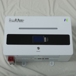 Wall-mounted 25.6V 100Ah 2.56kWh Residential Energy Storage System Lithium iron Phosphate Battery LiFePO4